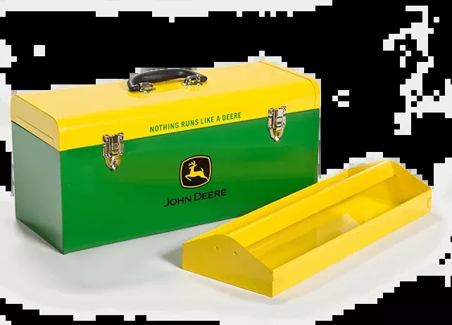 John Deere 20 inch Hand Carry Tool Box Yellow