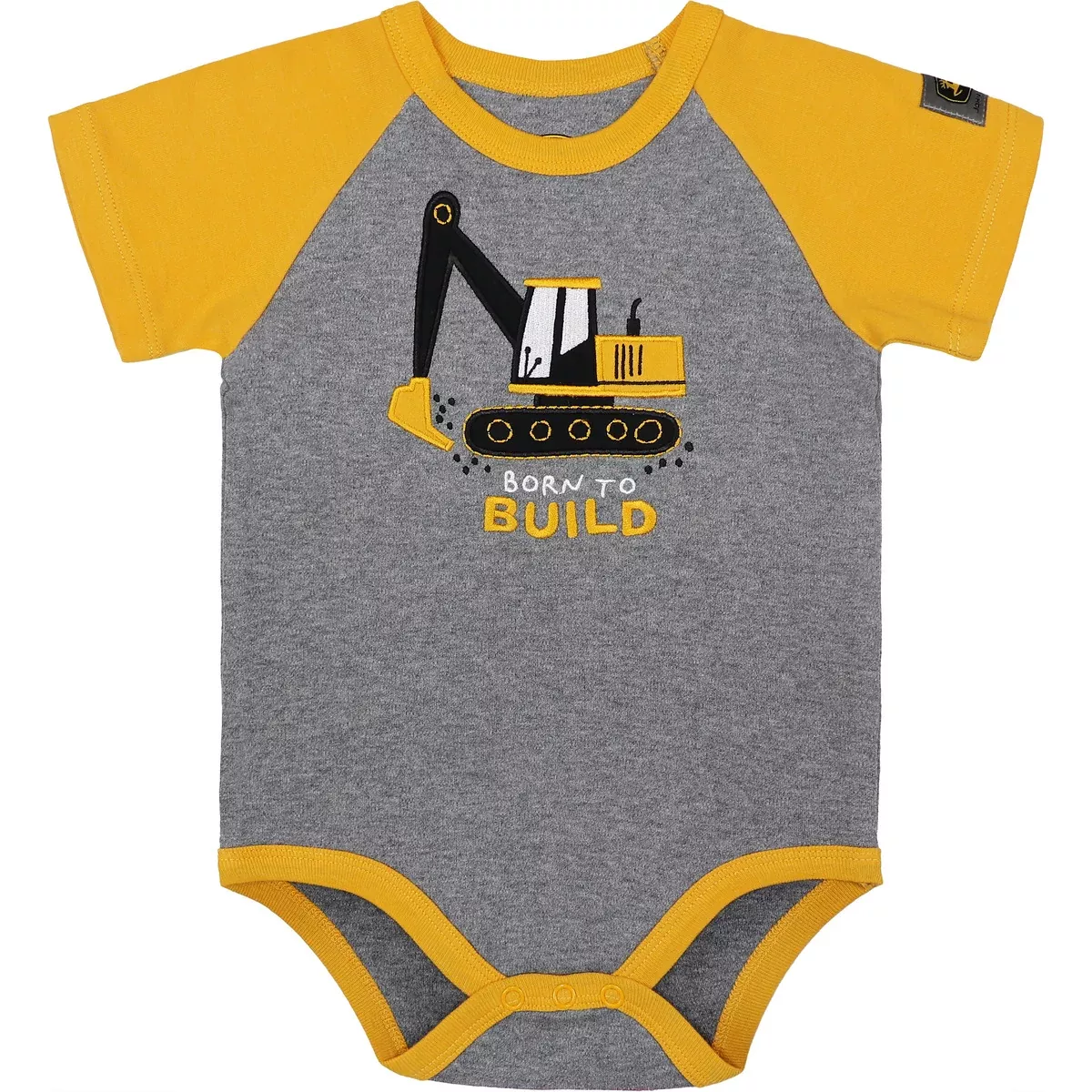 John Deere Infant Boys Bodyshirt Build
