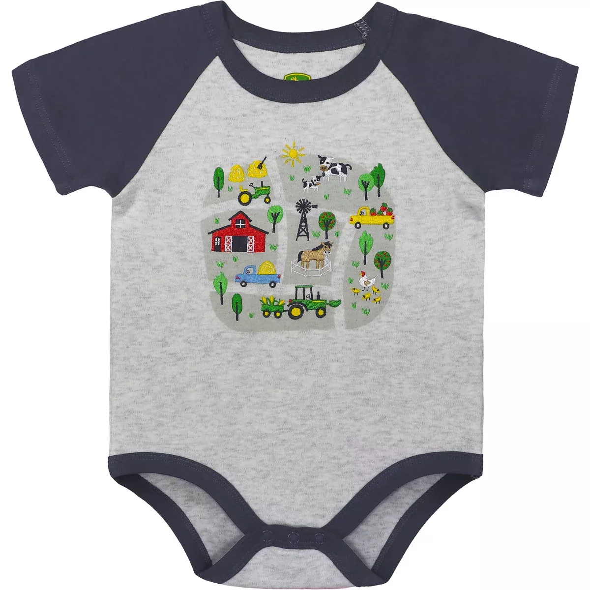 John Deere Infant Boys Bodyshirt - Roads