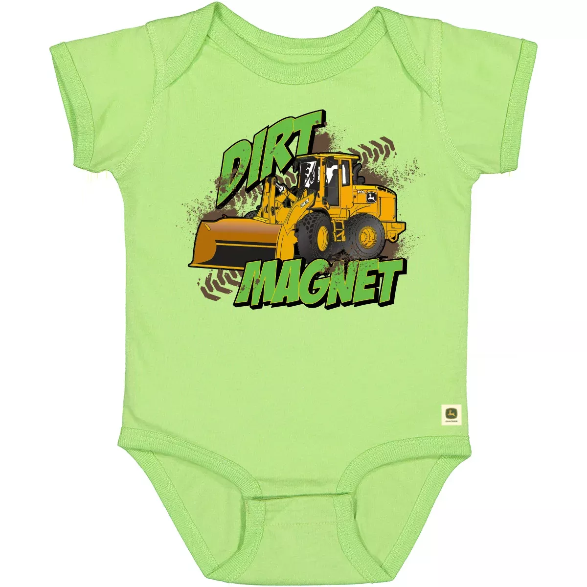 John Deere Infant Boys Dirt Magnet Bodysuit