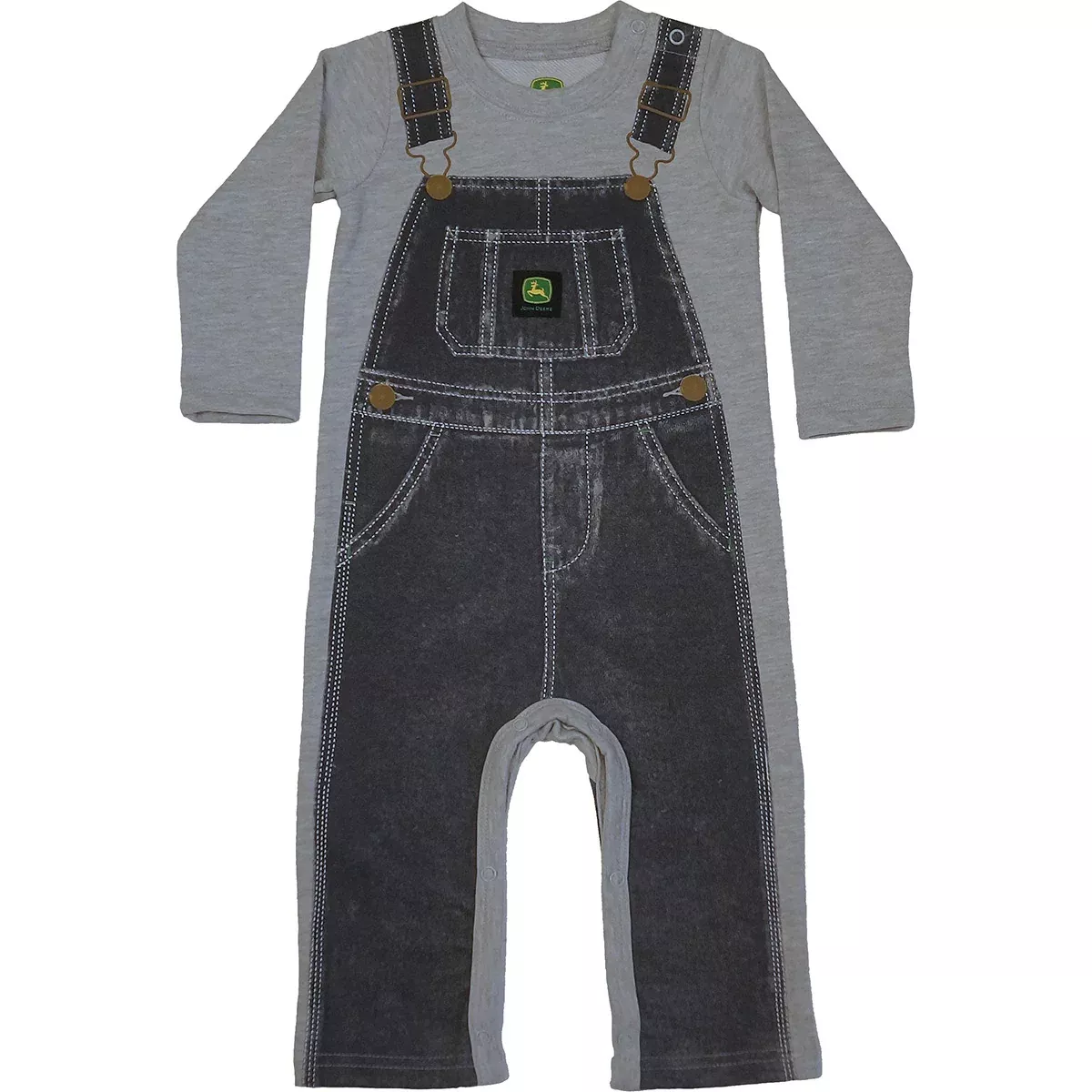 John Deere Infant Boys Overall Print Coverall