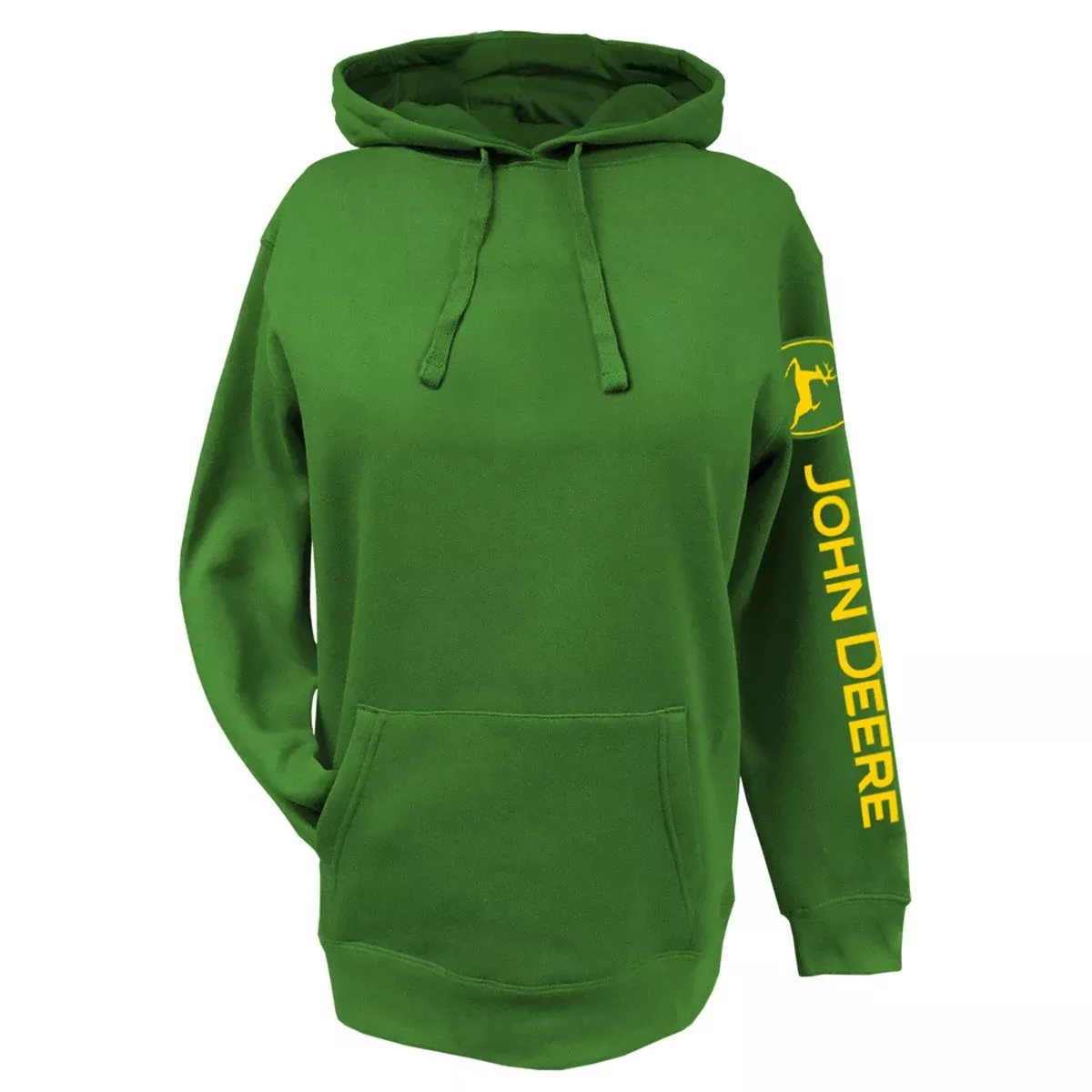 John Deere Ladies Green Hoodie