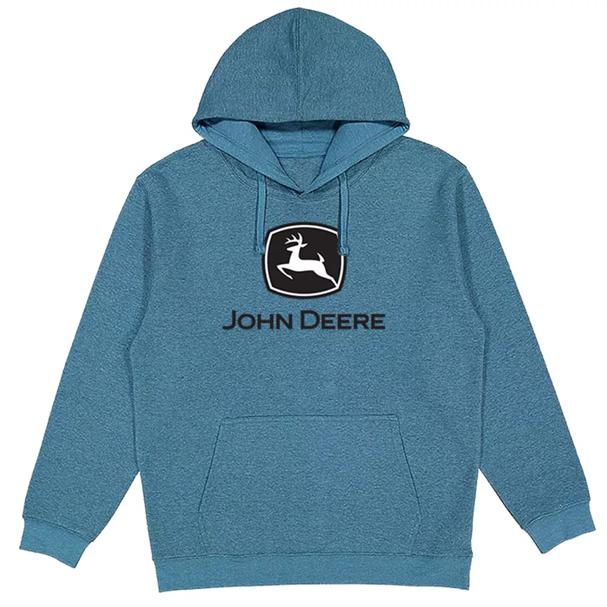 John Deere Men's Blue Trademark Hoodie