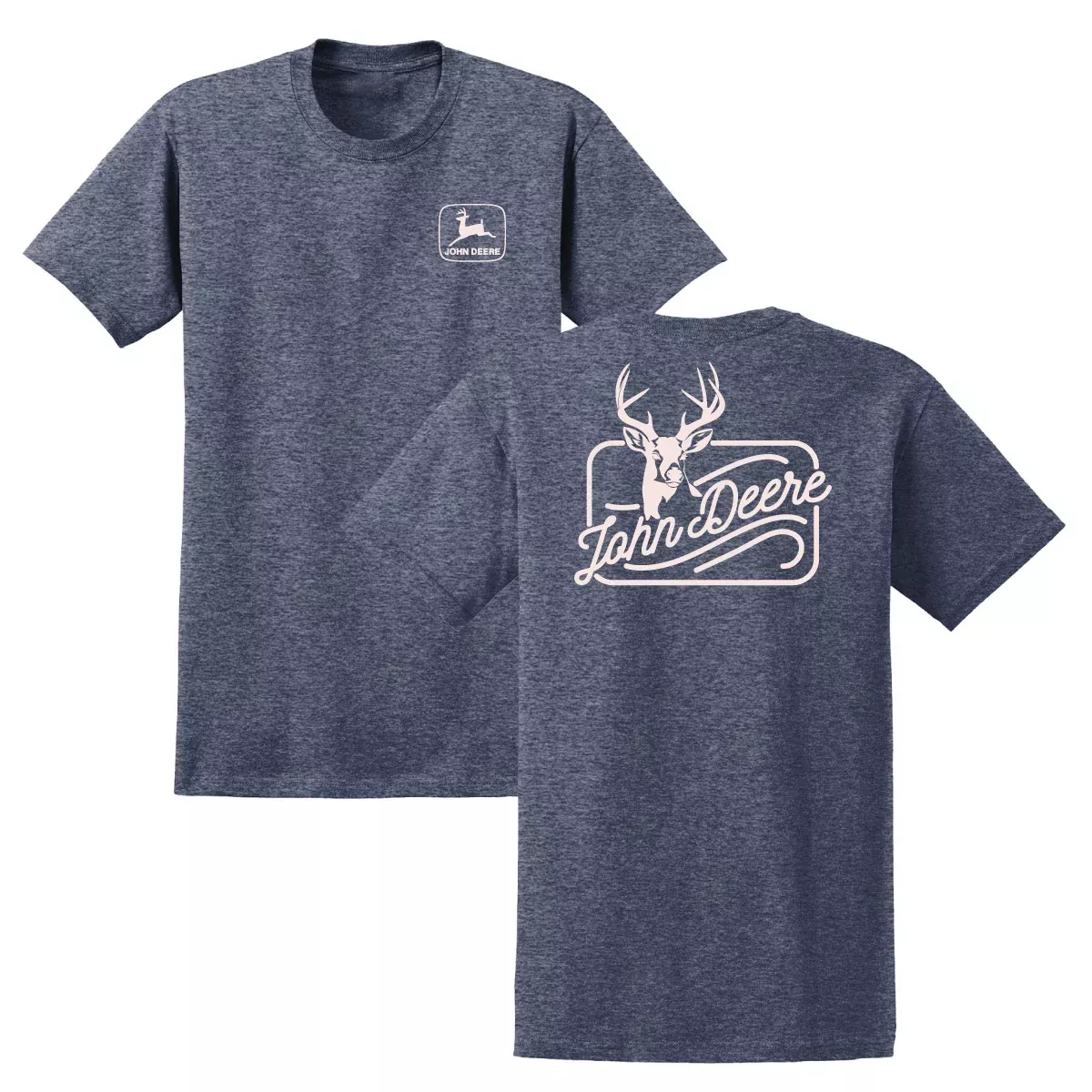 John Deere Men's Buck & Deere Short Sleeve Tee