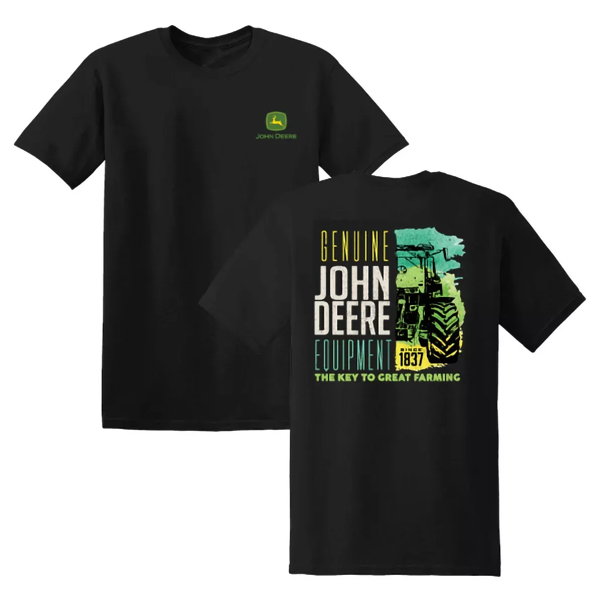John Deere Men's Key to Great Farming Tee