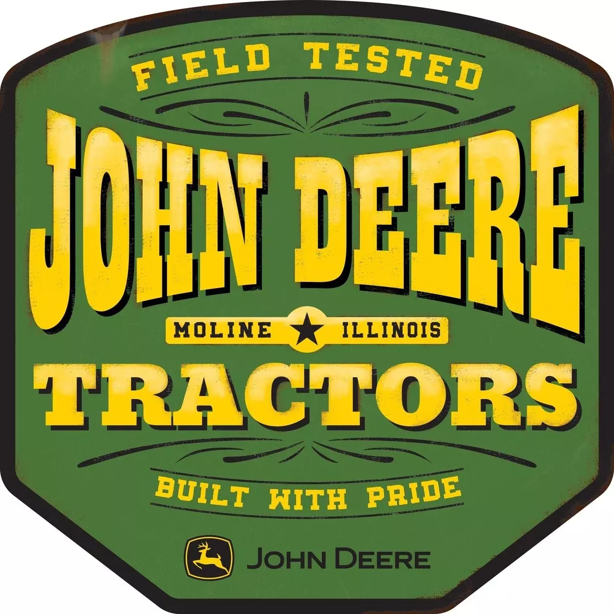John Deere Metal Sign - John Deere Tractors