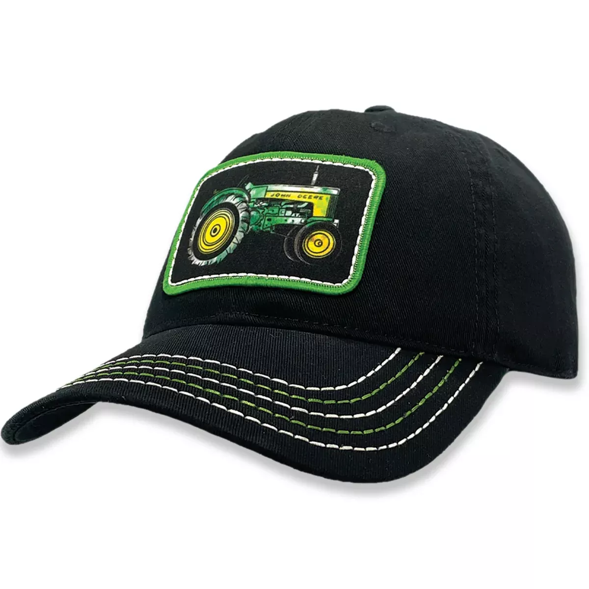John Deere Tractor Patch Twill Cap