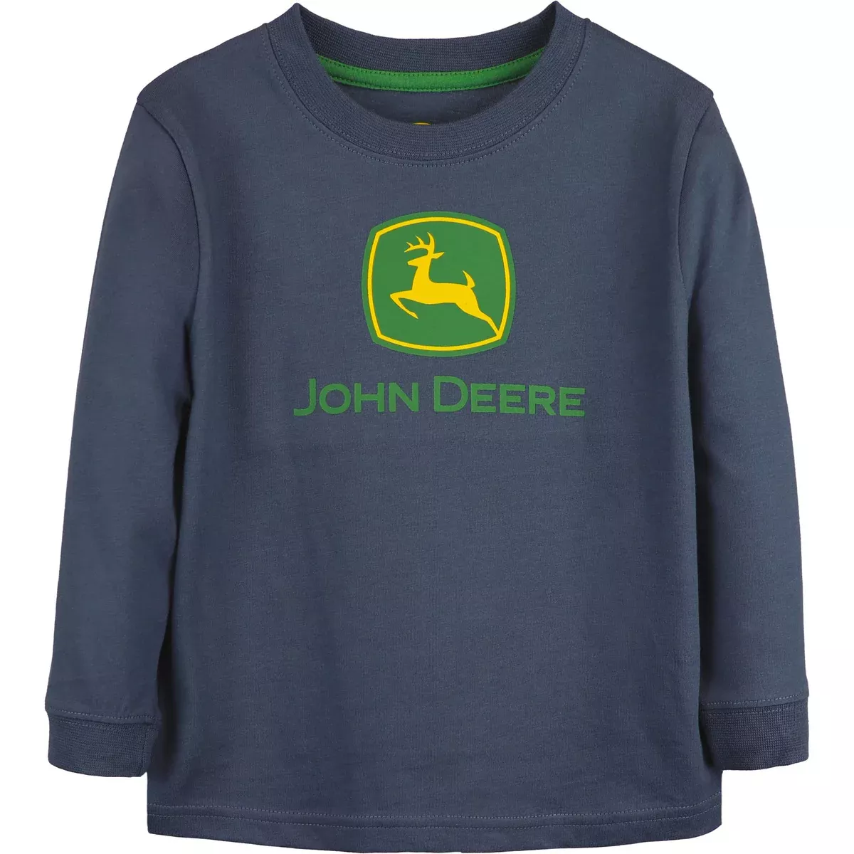John Deere Youth Boys Long Sleeve Tee - Blue