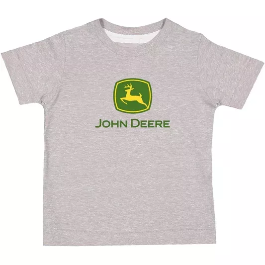 John Deere Youth Boys Oxford Logo Tee