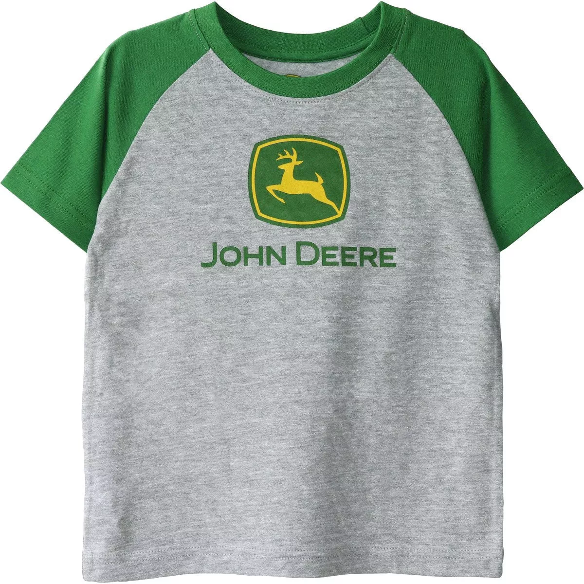 John Deere Youth Boys Raglan Logo Tee