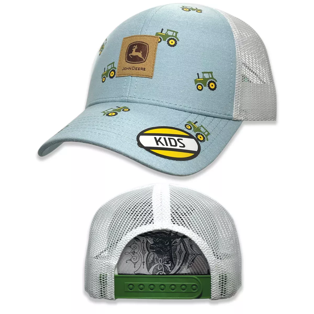 John Deere Youth Boys Tractor Chambray Hat