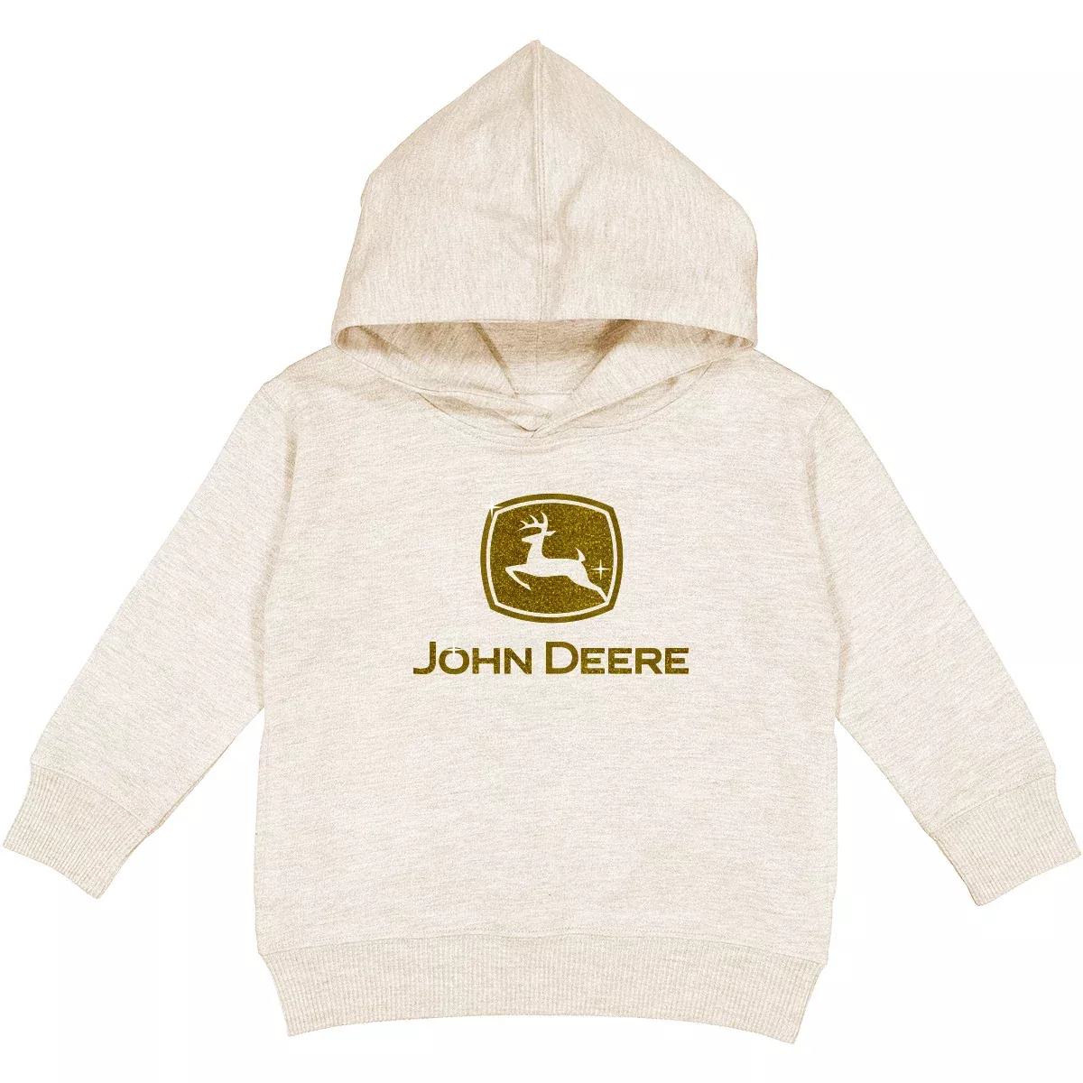 John Deere Youth Girls Glitter Pullover Hoodie