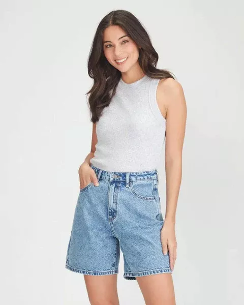 Junkfood Hunter Shorts - Mid Blue