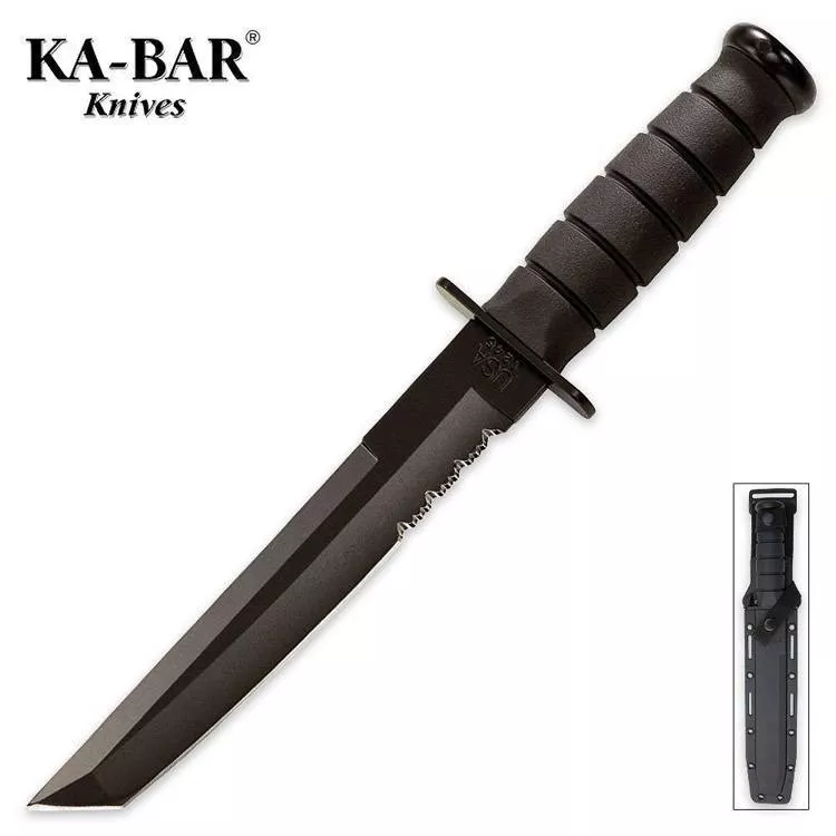 Ka-Bar 2-1245-1 Black Tanto Knife