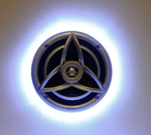 Kicker KM Series LED Speaker Rings (pair)