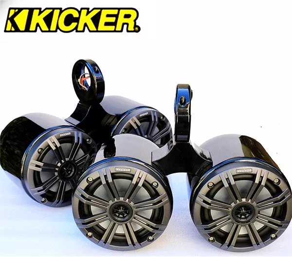 Kicker Twin KM654CW Tower Speakers (black or polished)