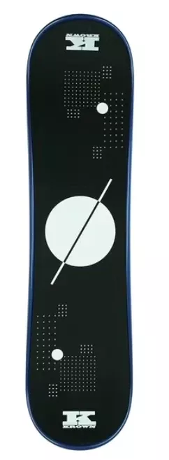 Krown Snowskate 9" x 35" Space Navy Blue