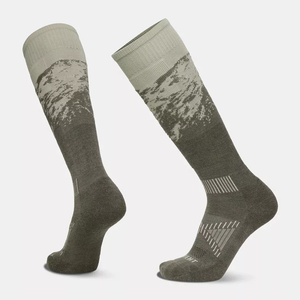 Le Bent Sammy Carlson Pro Series Light Cushion Snow Sock - Alpine Ash