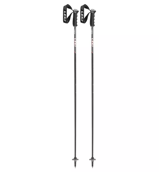 LEKI Neolite Carbon Poles - Black / Red