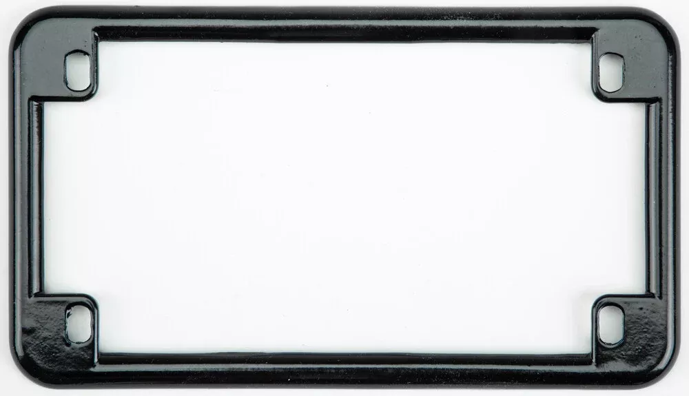 LICENSE PLATE FRAME BLACK