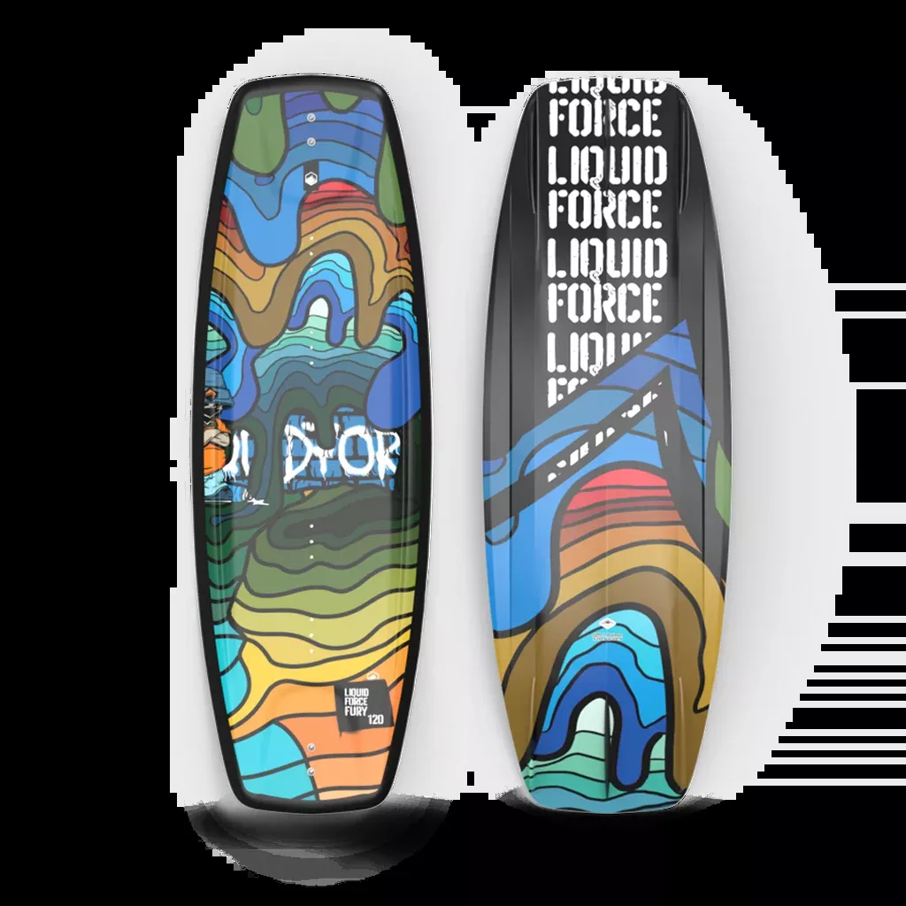 Liquid Force Fury Wakeboard 115cm with Rant Binding 2024