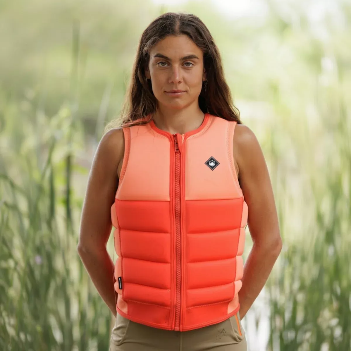 Liquid Force Haven Women's Comp Wake Vest in Sherbert