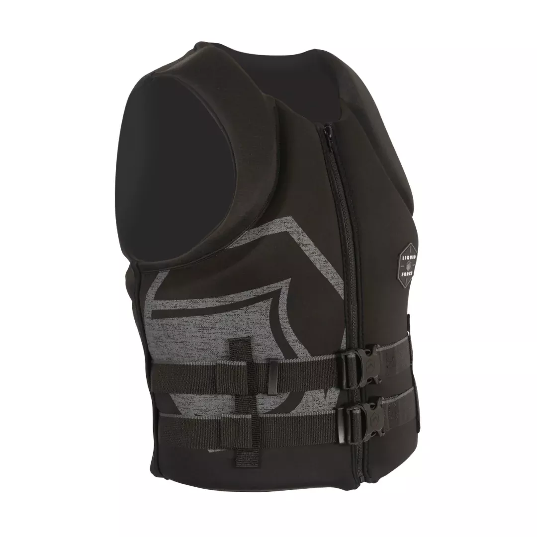 Liquid Force Hinge Men's CGA Life Jacket in Black