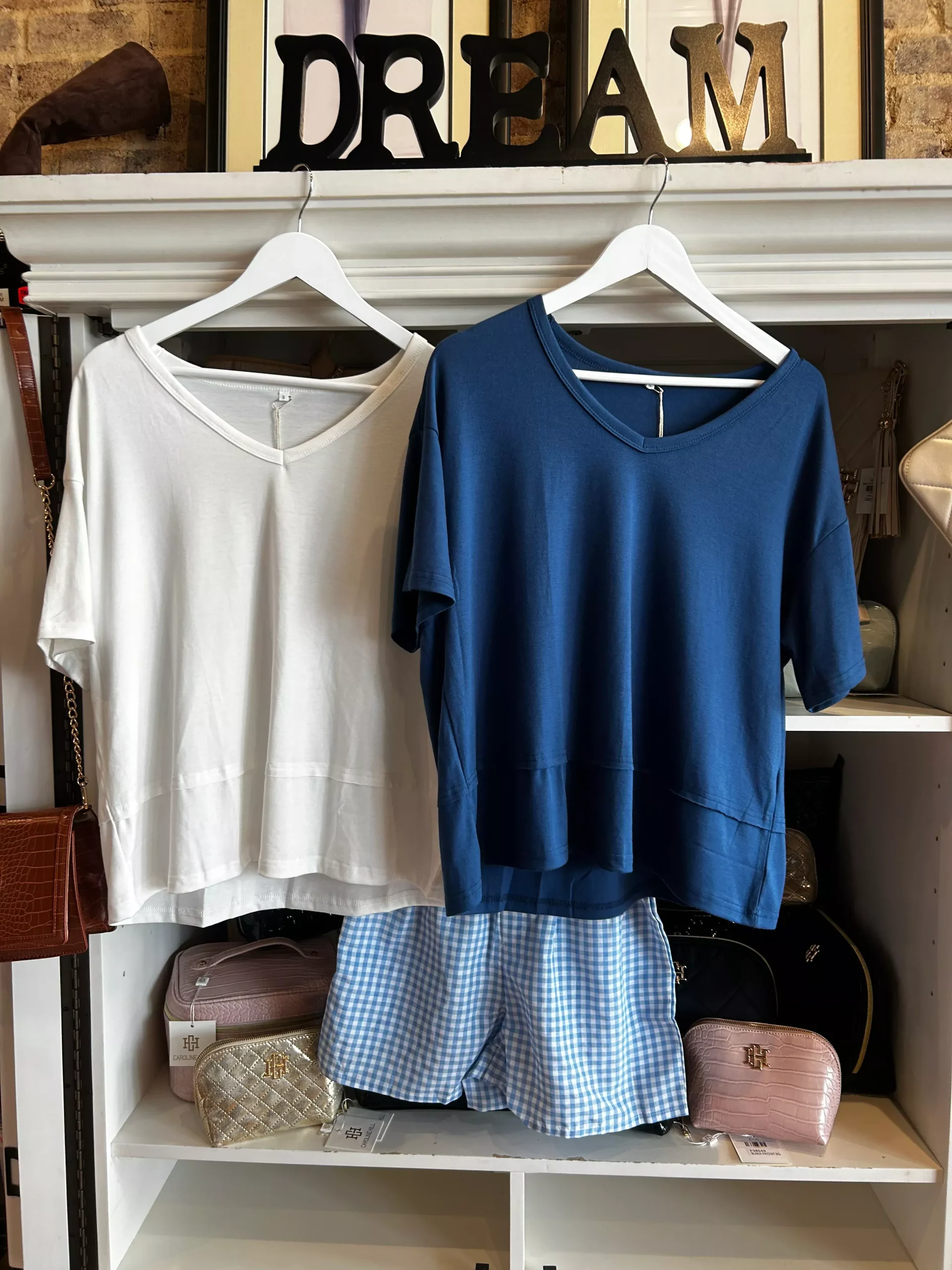 Loose Fit V-Neck T