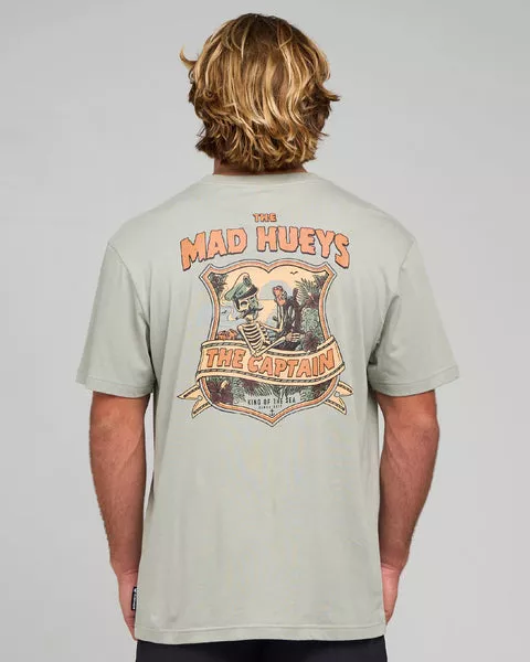 The Mad Hueys Captain Two Faced SS Tee - Faded Dust
