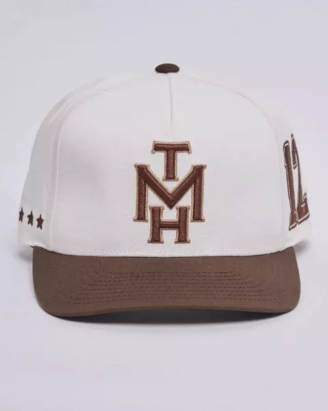 The Mad Hueys New Hueys Twill Snapback - White
