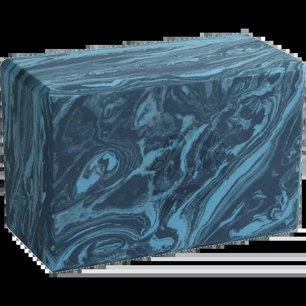 Marbled Foam Yoga Block 4"