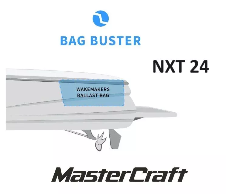 Mastercraft NXT24 Ballast Upgrade - REAR