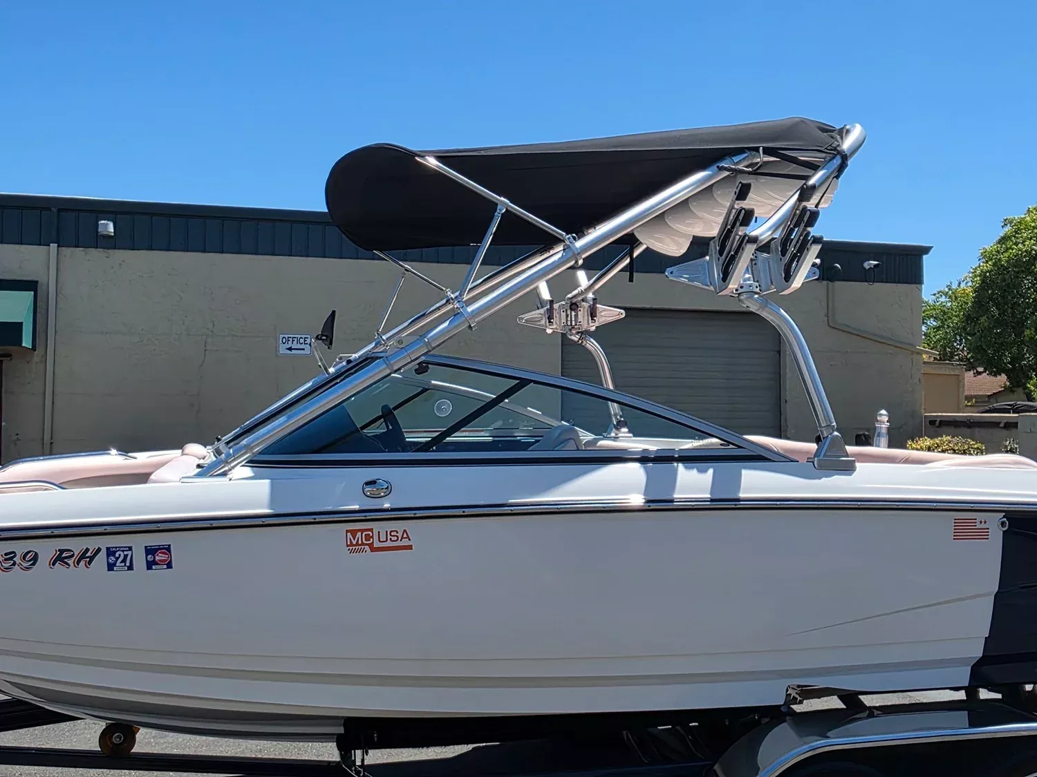 MasterCraft X2 Over the Tower Bimini