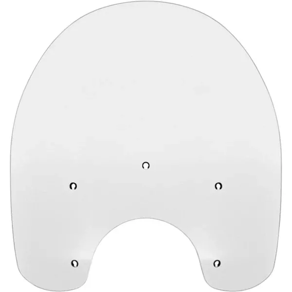 Memphis Shades Softail, Heritage & Deluxe Horseshoe Replacement Plastic Windshield Motorcycle Accessories