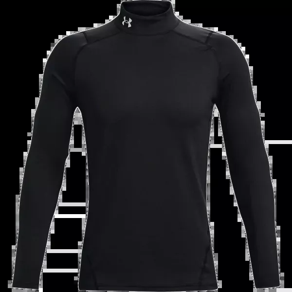 Men's ColdGear Armour Fitted Mock Long Sleeve