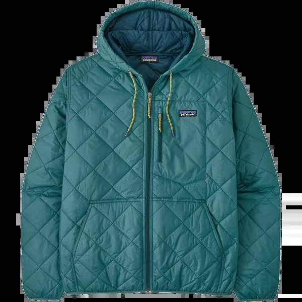Men's Diamond Quilt Bomber Hoody