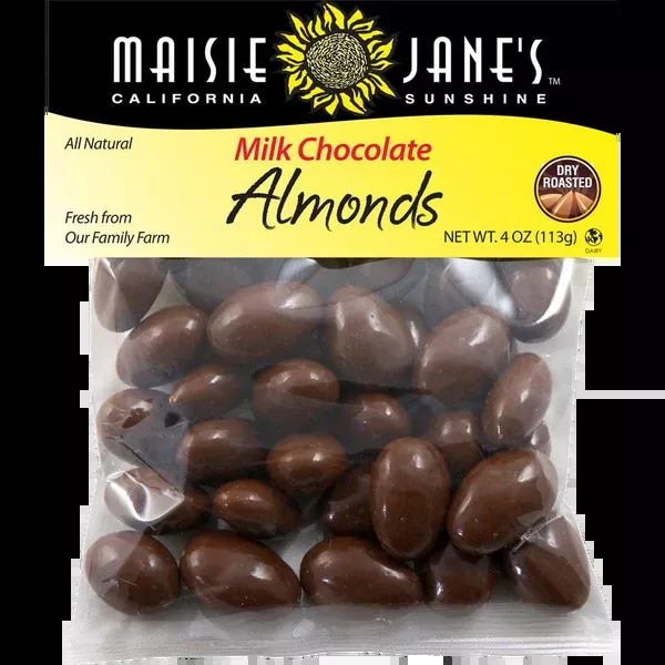 Milk Chocolate Almonds - 4 oz