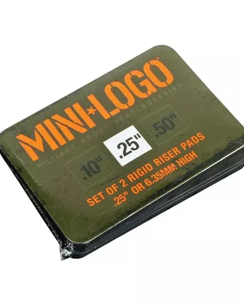 Mini Logo Riser Pads - Size 25