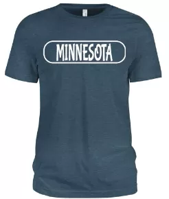 Minnesota Tee, Steel Blue