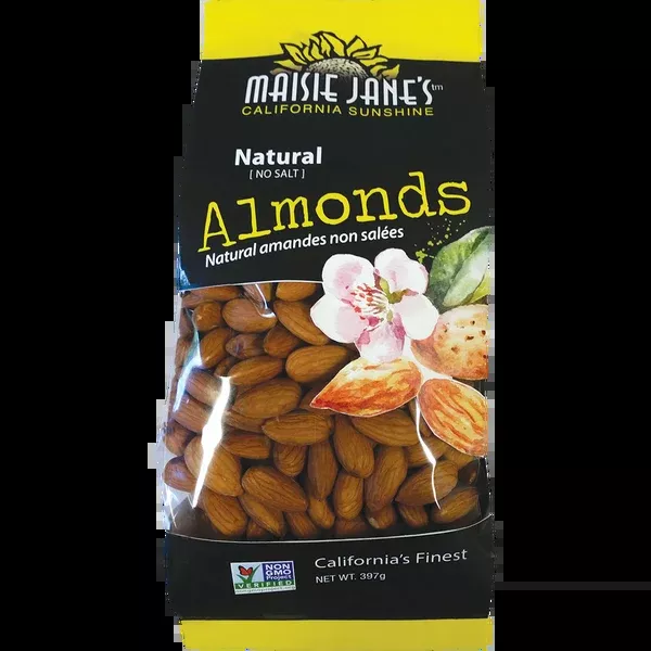 Natural Almonds - 14 oz