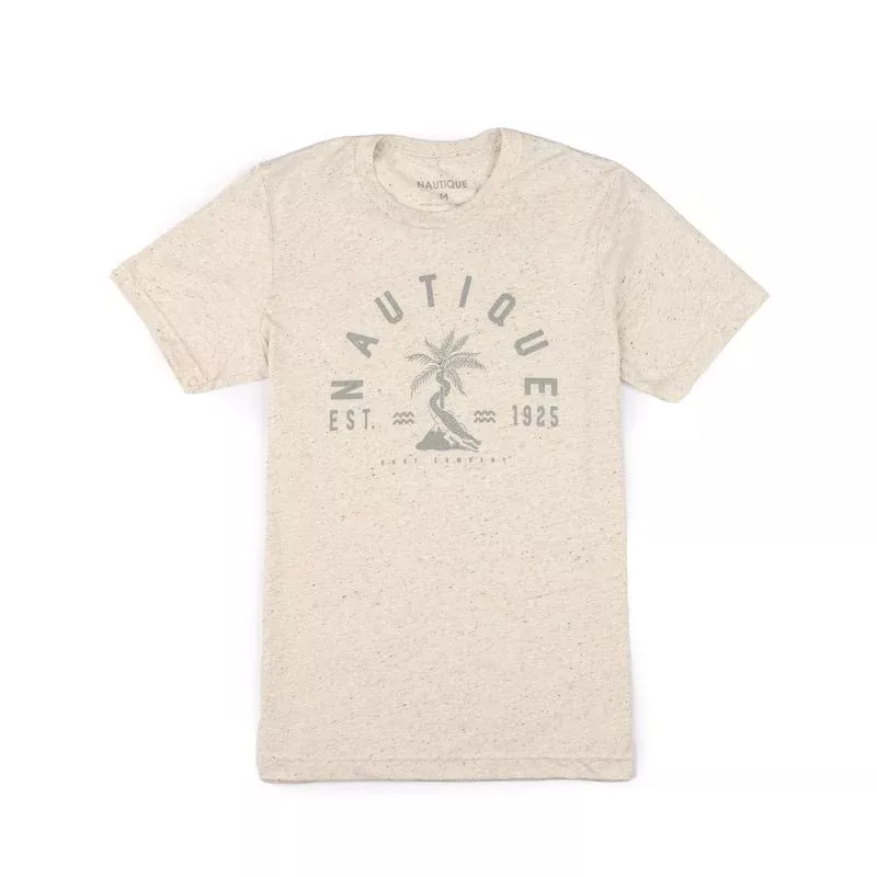 Nautique FLA SS Triblend Tee - Oatmeal