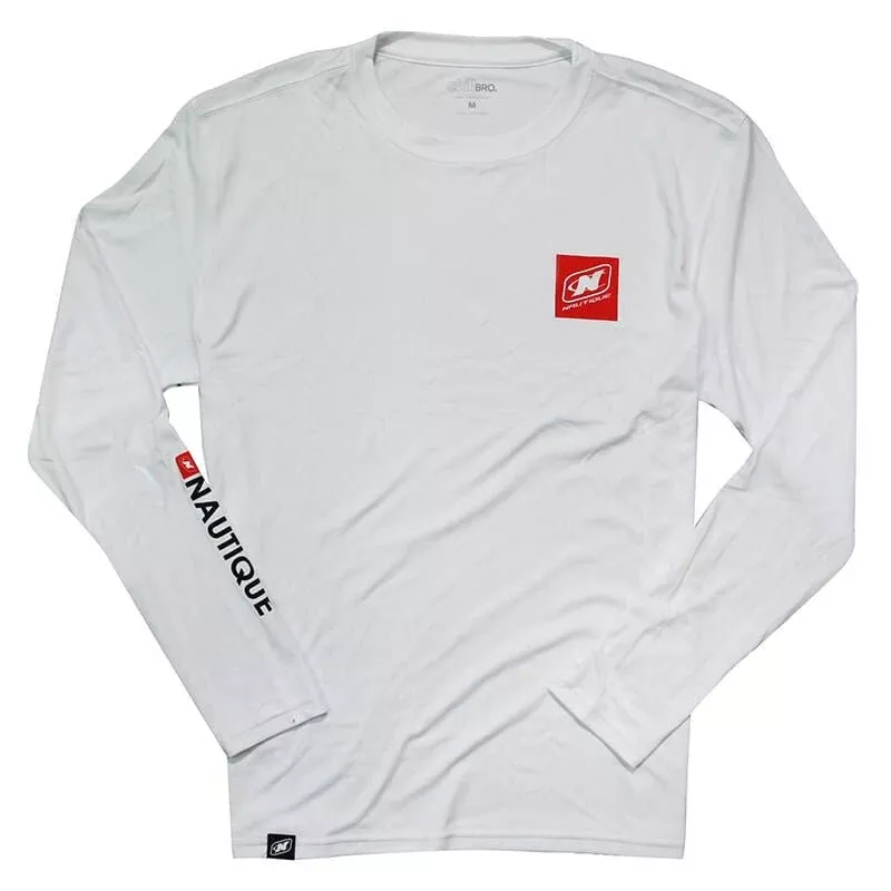 Nautique LS Chill Sun Protection Tee - White
