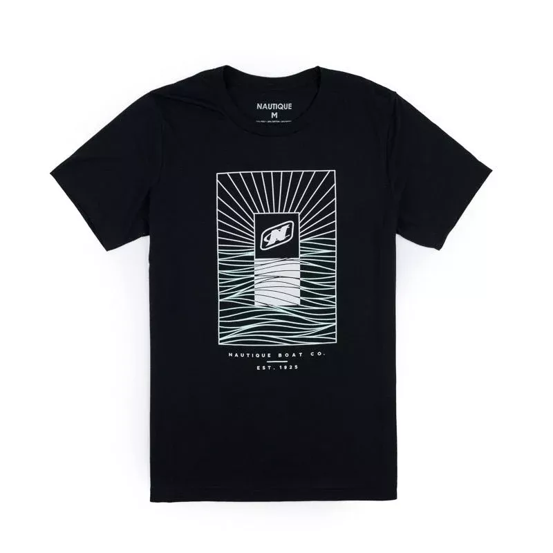 Nautique Yin & Yang SS Triblend Tee - Black