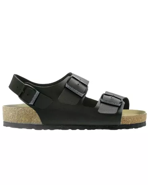 Neckermann Sandal Back Strap - Leather - Black
