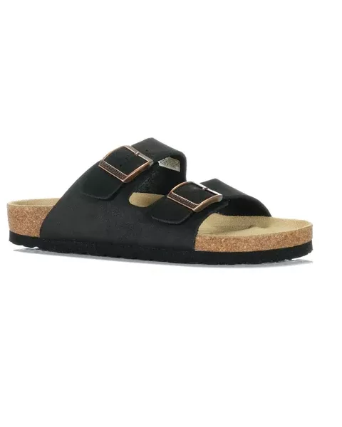 NeckermannSandal - Black/Bronze Buckle