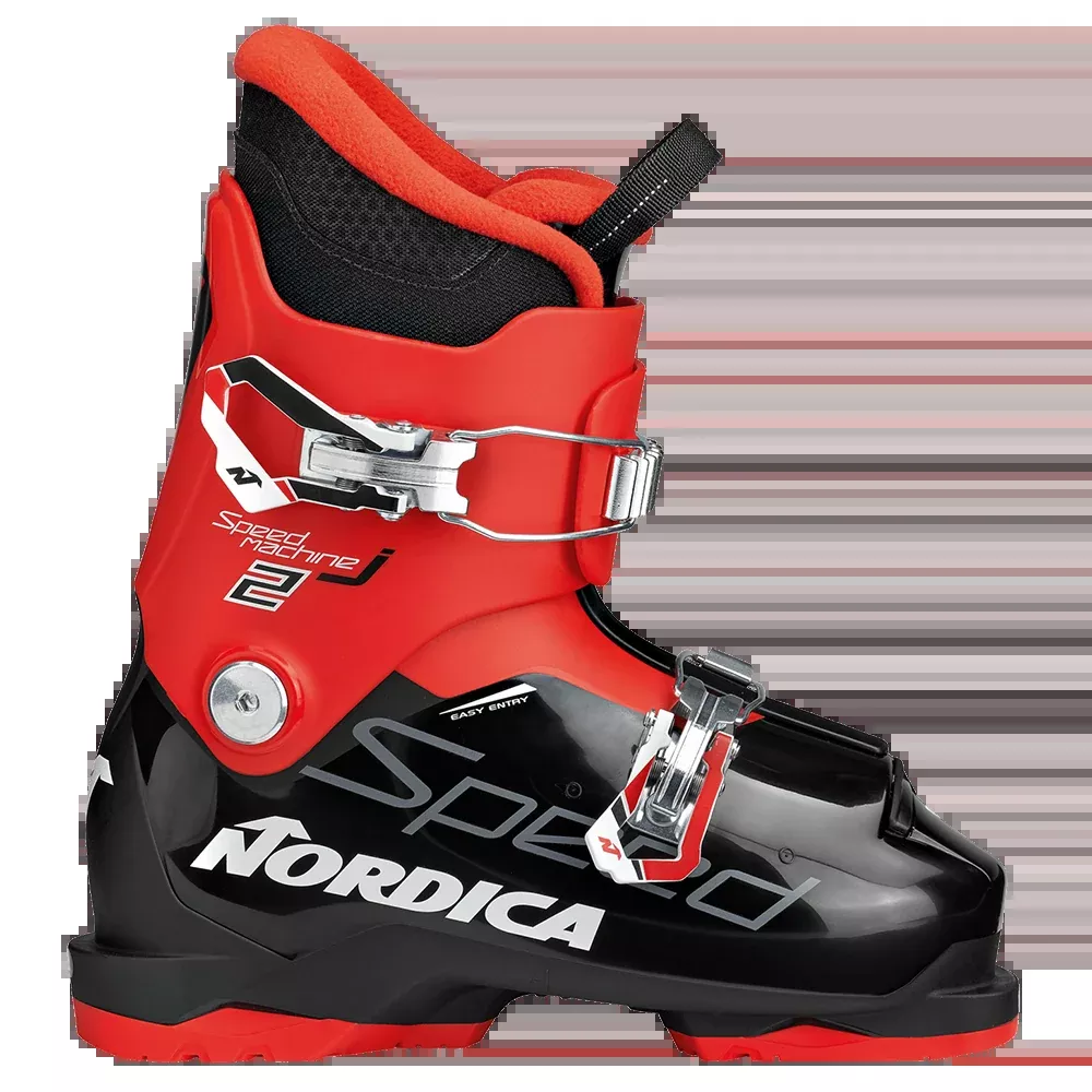 Nordica Kid's Speedmachine J2 - Black/Red