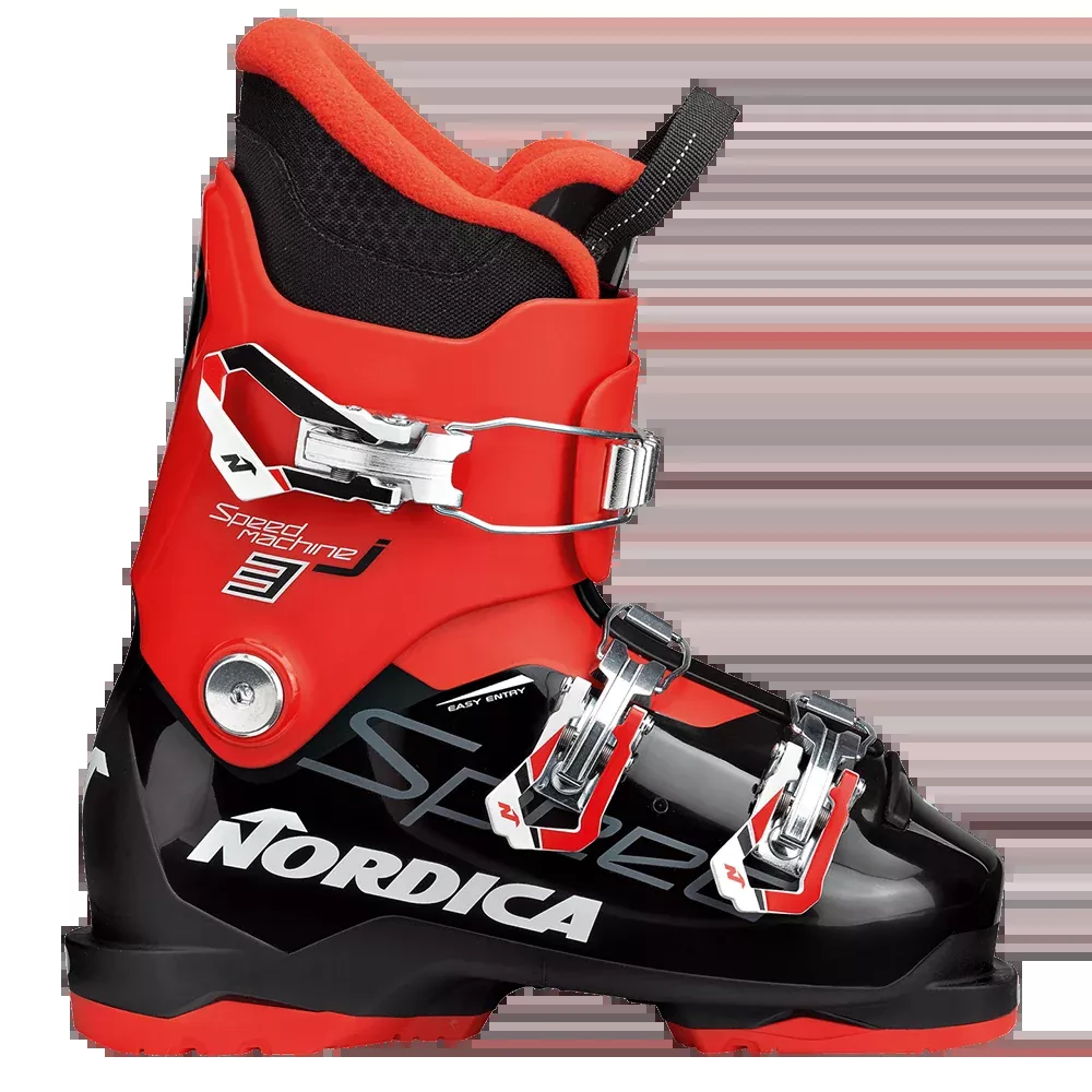 Nordica Kid's Speedmachine J3 - Black/Red