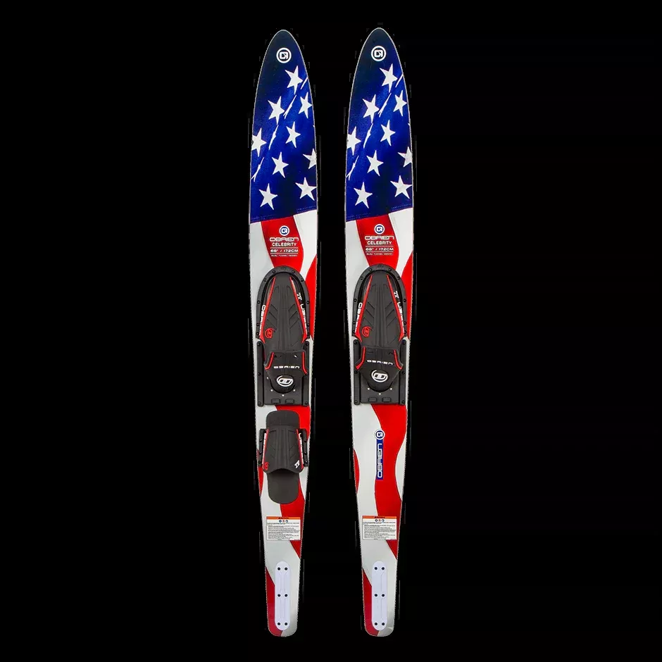 O'Brien Celebrity Combo Water Skis, 68"