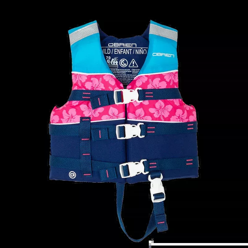 O'Brien Child Nylon Life Vest - Pink