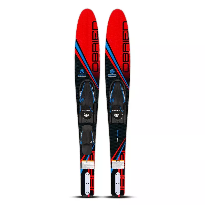 O'Brien Combo Vortex 65.5" Water Skis, Red